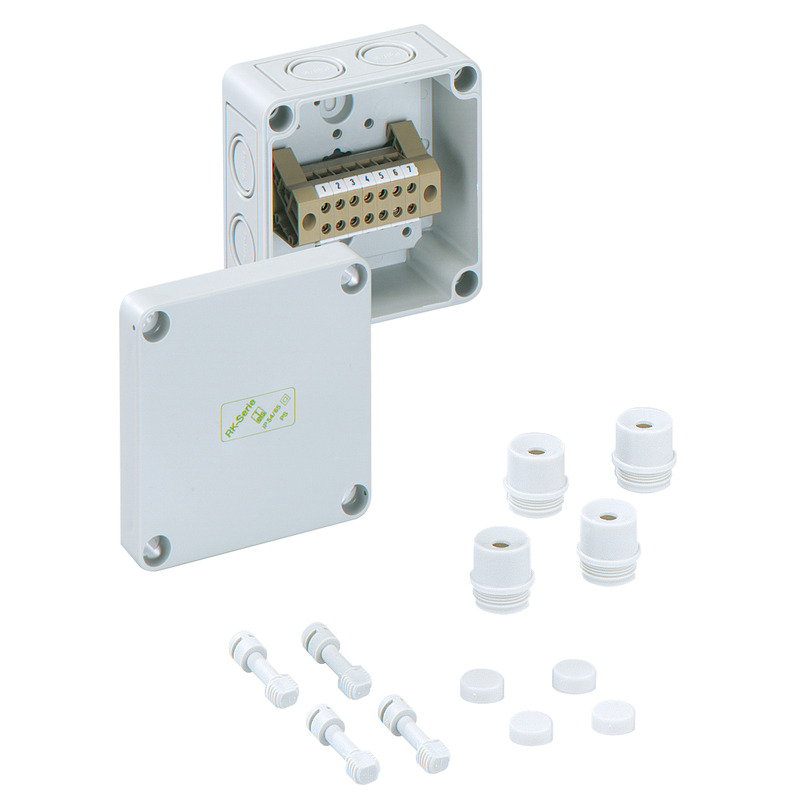 Cajas con bornas - RKK 4/07-7x4²