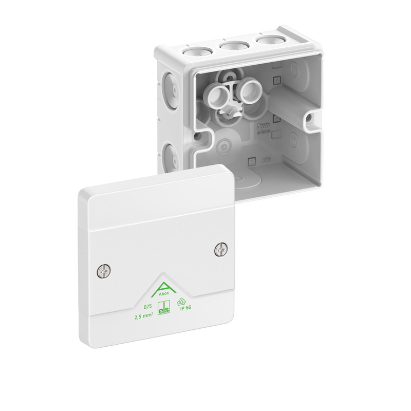 Cajas de derivación - Abox 025-L/w